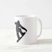 Mug Snowboardeur (Devant droit)