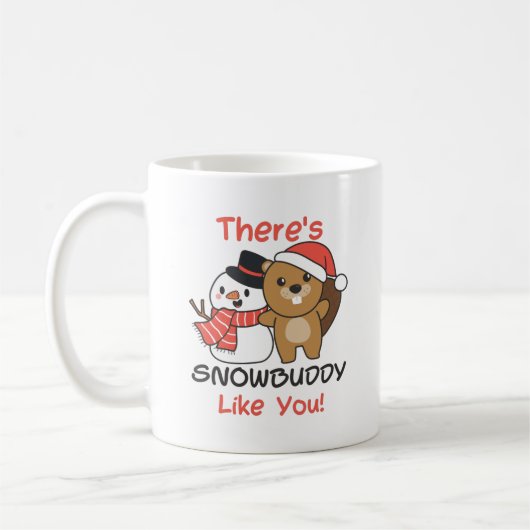 Mug Snowbuddy Like Snowman (Gauche)
