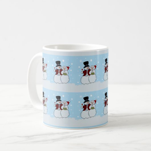 Mug Snowcouple (Devant gauche)