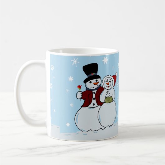 Mug Snowcouple (Gauche)