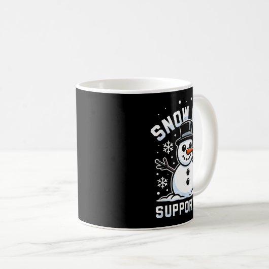 Mug Snowday Suprter Fun Winter Days For Kids And Adult (Devant droit)