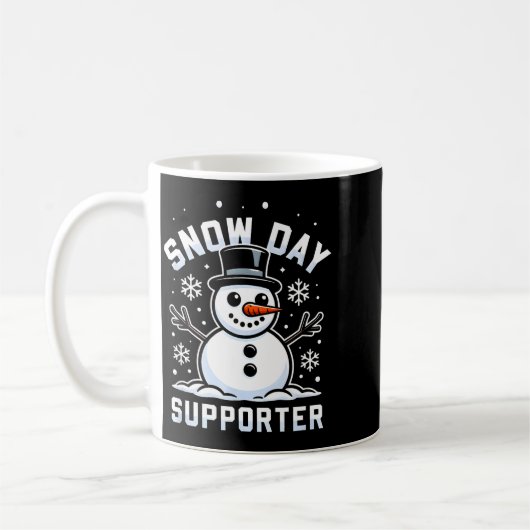 Mug Snowday Suprter Fun Winter Days For Kids And Adult (Gauche)