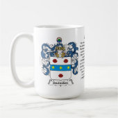 Mug Snowden, l'origine, la signification et la crête (Gauche)