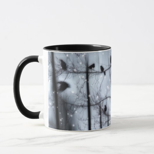 Mug Snowfall Dreamy Crow (Gauche)