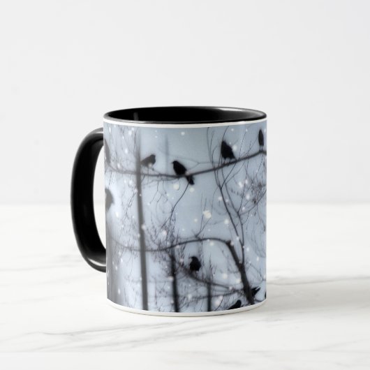 Mug Snowfall Dreamy Crow (Devant gauche)