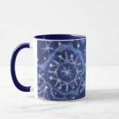 Mug Snowfall Snowflakes Snow Flakes Flurier Nouvel an (Gauche)