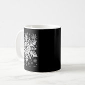 Mug Snowflake Costume Winter Christmas Matching Mens W (Devant gauche)