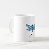 Mug Snowflake Dragonfly Spirit (Devant gauche)