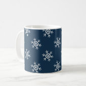 Mug Snowflakes motif classique muqueuse (Devant gauche)