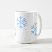 Mug Snowflakes Musique de Fête (Devant droit)