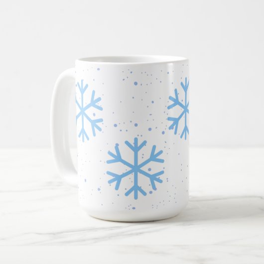 Mug Snowflakes Musique de Fête (Devant gauche)