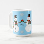 Mug snowman (Devant gauche)