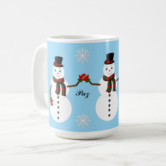 Mug snowman (Devant gauche)
