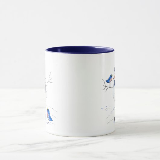 Mug Snowman à longue jambe (Centre)