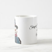 Mug Snowman avec Musique de message personnalisé (Centre)