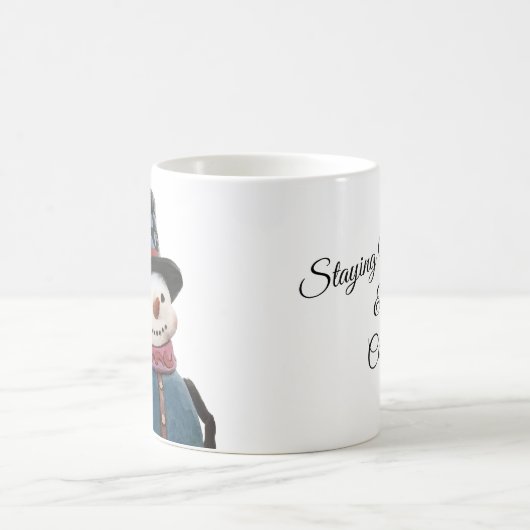 Mug Snowman avec Musique de message personnalisé (Centre)