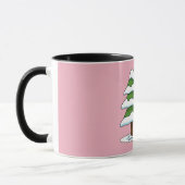 Mug Snowman avec Snowman Pine Tree (Gauche)