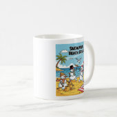 Mug Snowman Beach Bash (Devant droit)