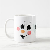 Mug Snowman Cocoa Ajouter le nom Hiver Cup Stocker Stu (Gauche)