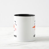 Mug Snowman de Noël personnalisé (Centre)