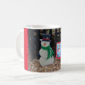 Mug Snowman en hiver pour Noël (Devant gauche)