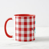 Mug Snowman en plaid (Gauche)