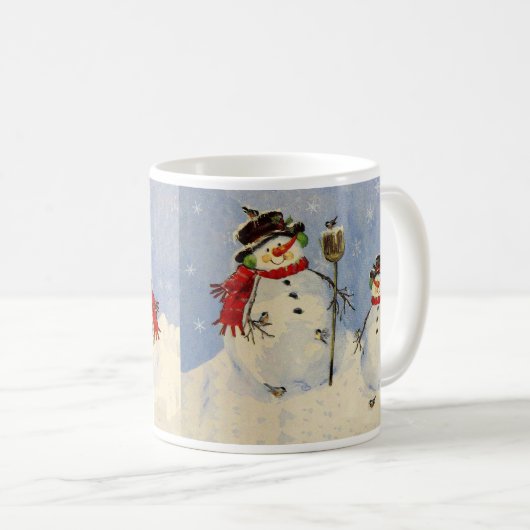 Mug Snowman et son (Devant droit)