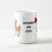 Mug Snowman et un renne (Centre)