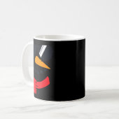 Mug Snowman Face Family Christmas Matching Costume Men (Devant gauche)
