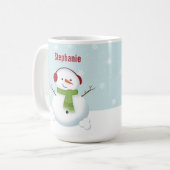 Mug Snowman Holiday Cheval (Devant gauche)
