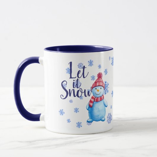 Mug Snowman laisse neiger (Gauche)