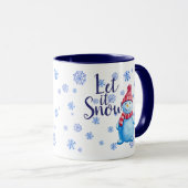 Mug Snowman laisse neiger (Devant droit)
