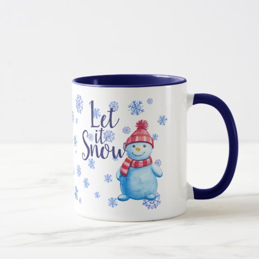 Mug Snowman laisse neiger (Droite)