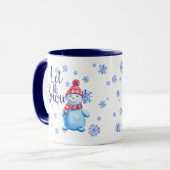 Mug Snowman laisse neiger (Devant gauche)