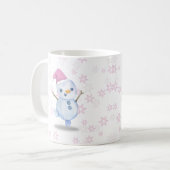 Mug Snowman mignon muqueuse (Devant gauche)