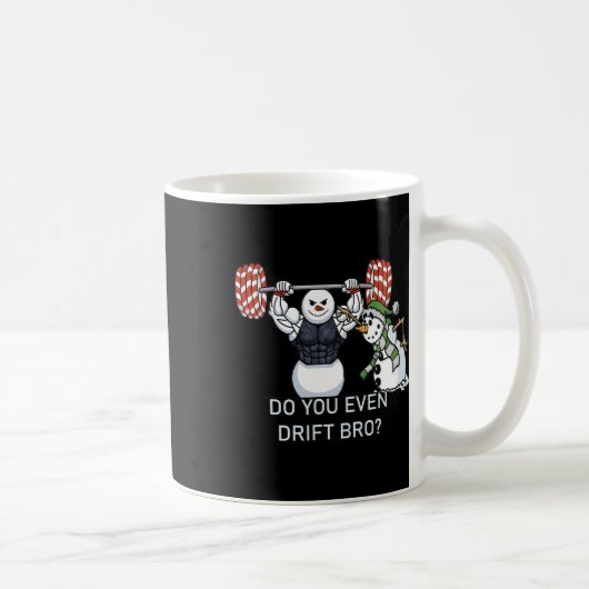 Mug Snowman Poids Bodybuilding Drôle entraînement (Droite)