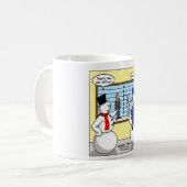 Mug Snowman sans bruit Bunny Suspect Cadeaux et Tee -  (Devant gauche)