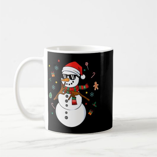 Mug Snowman Six Seven Meme Christmas Pajamas 6 And 7 F (Gauche)