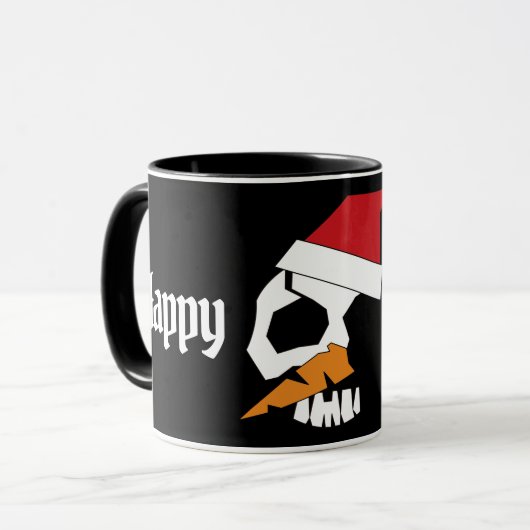 MUG SNOWMAN SKULETONS, QG (Devant gauche)