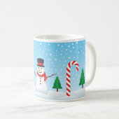 Mug Snowman & Sucre de canne Winter Wonderland (Devant droit)