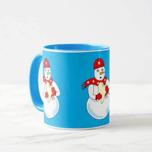 Mug Snowman Tooth Musique (Devant gauche)