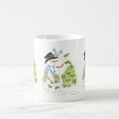 Mug Snowman with a Bluebird (Centre)