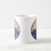 Mug Snowmass Colorado Drapeau Retro Sunset Ski Souveni (Centre)