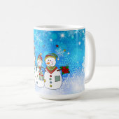 Mug Snowmen et Snowflakes (Devant droit)