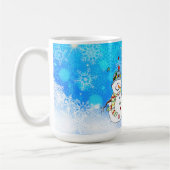 Mug Snowmen et Snowflakes (Gauche)
