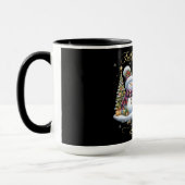 Mug Snowmen with Gifts and Trees  (Gauche)
