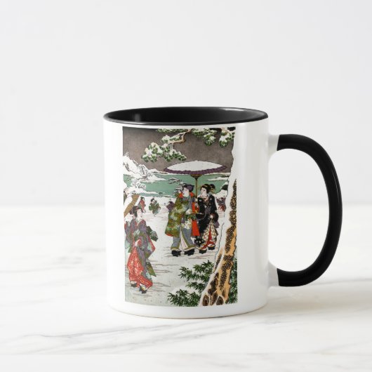 Mug Snowscape japonais (Droite)