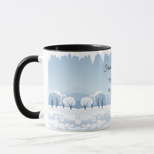 Mug Snowy Gift (Gauche)