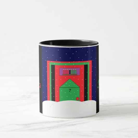 Mug Snowy Kwanzaa (Centre)