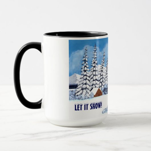 Mug Snowy Winter Large (Gauche)